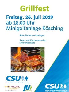 Grillfest Csu