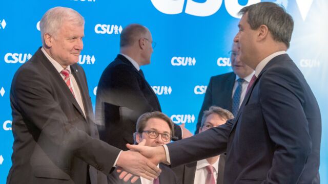 Horst Seehofer und Markus Söder