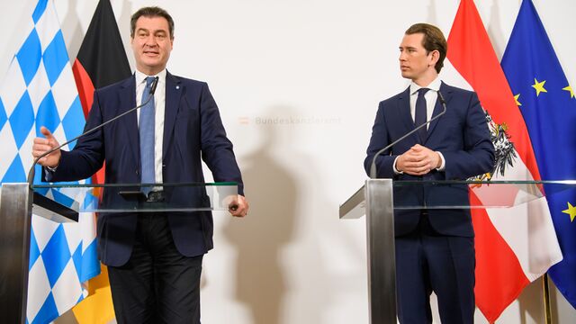 Markus Söder und Sebastian Kurz