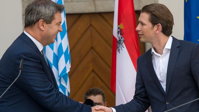 Markus Söder und Sebastian Kurz