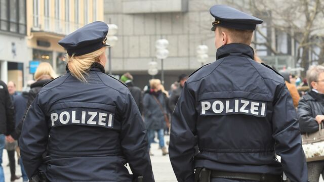 Polizisten in München