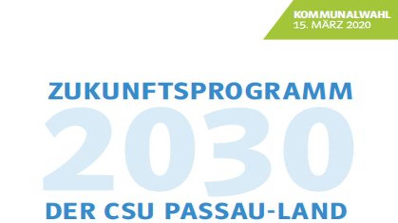 Zukunftsprogramm CSU